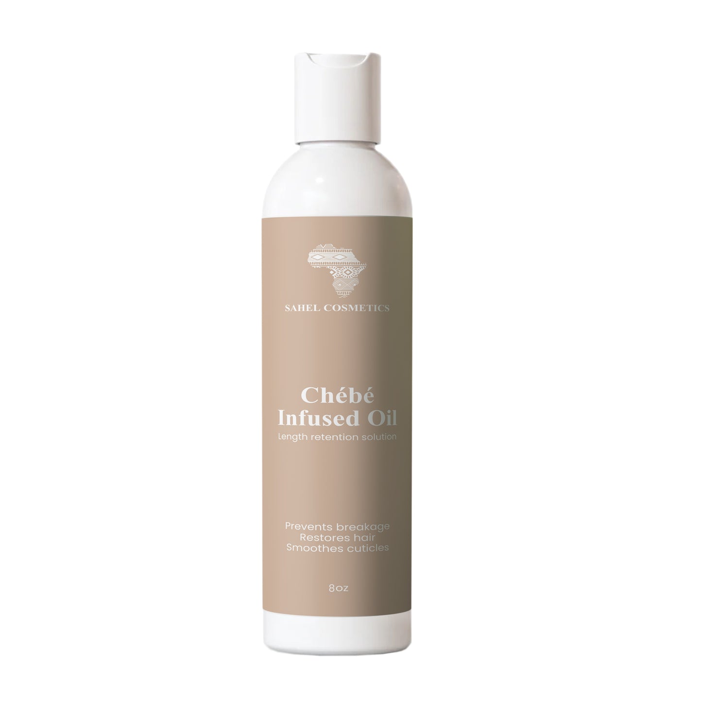 Chebe powder infused oil blend for strengthening hair