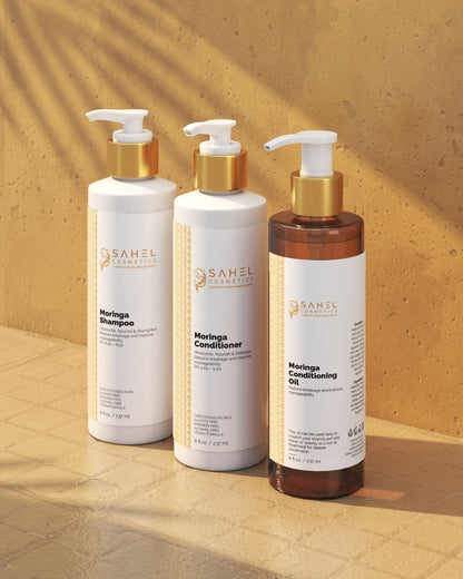 Sahel Cosmetics moringa conditioner for curly and kinky hair